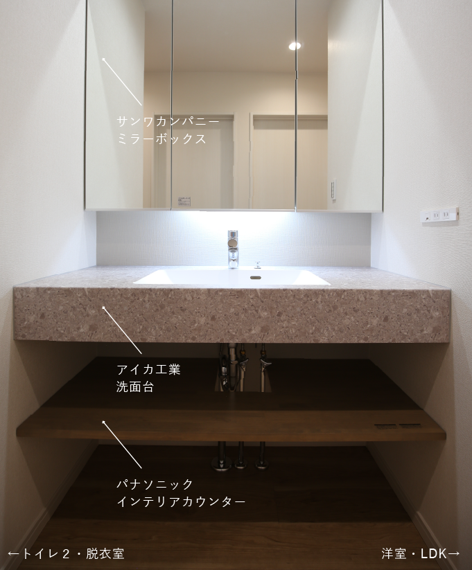造作洗面