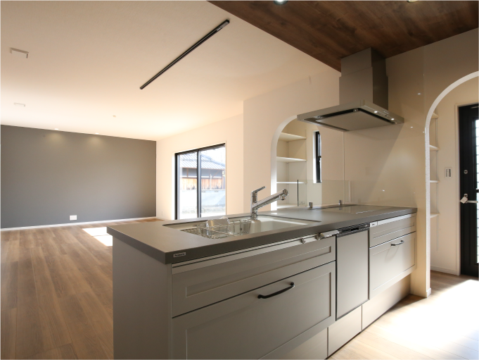 キッチンからの眺め