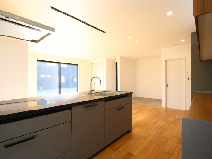 キッチンからの眺め